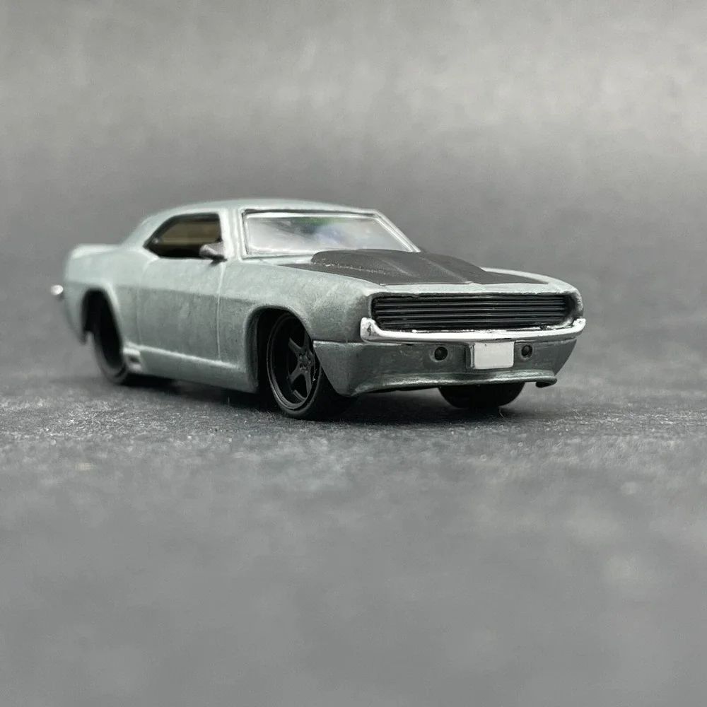 Jada 1969 69 Chevrolet Chevy Camaro Raw Zamac Bigtime Muscle Diecast 1/64‎ Scale
